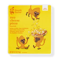 Two Cheese Pizza Lunch Kit - 4.1oz - Good & Gather™