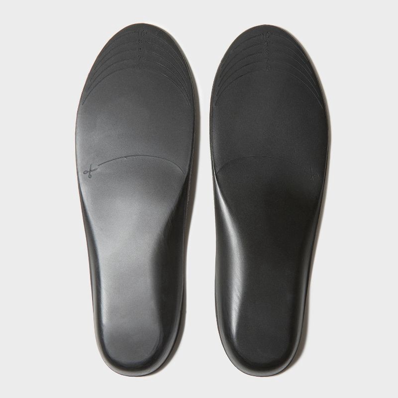 slide 3 of 4, Fab Feet Women's by Foot Petals Ultimate Comfort Insoles Cushion Black Trim To Fit - Size (6-10): Arch Support, 1 ct