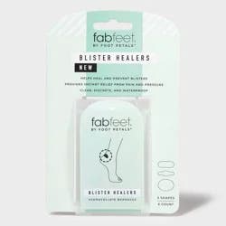Fab Feet Women's by Foot Petals Blister Healers Foot Pain Treatments - 6 pack