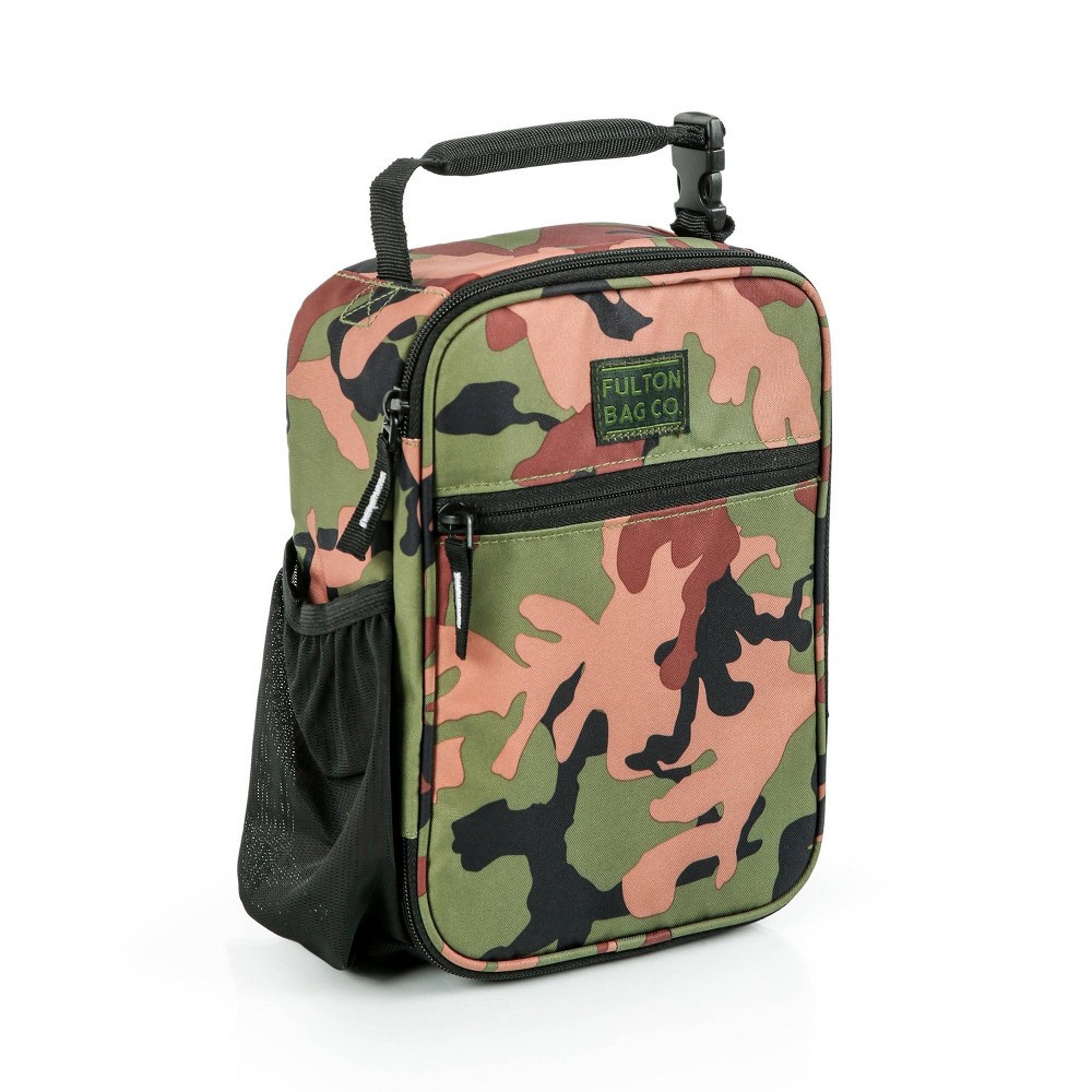 slide 2 of 8, Fulton Bag Co. Upright Lunch Bag - Camo, 1 ct