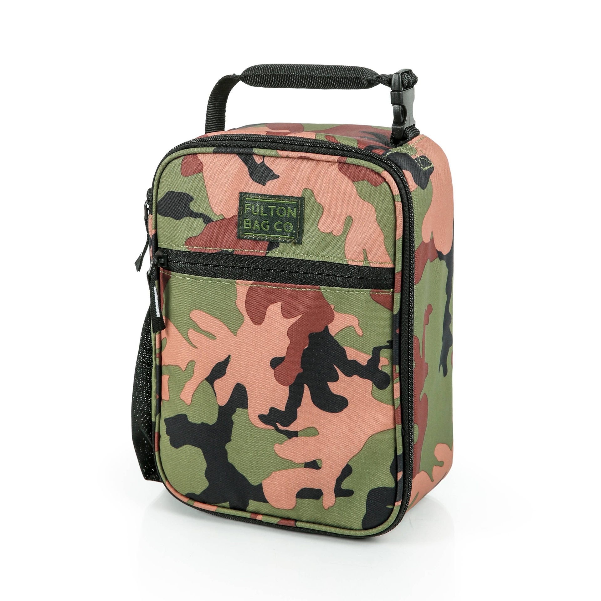 slide 1 of 8, Fulton Bag Co. Upright Lunch Bag - Camo, 1 ct