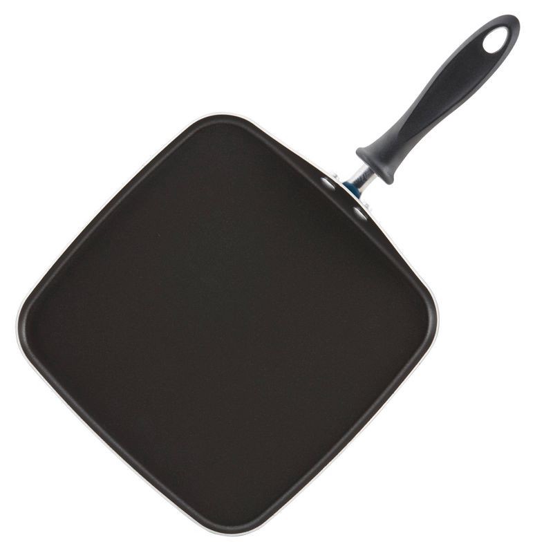 slide 4 of 6, Farberware 3pc Nonstick Aluminum Reliance Skillet and Griddle Cookware Set Black, 3 ct