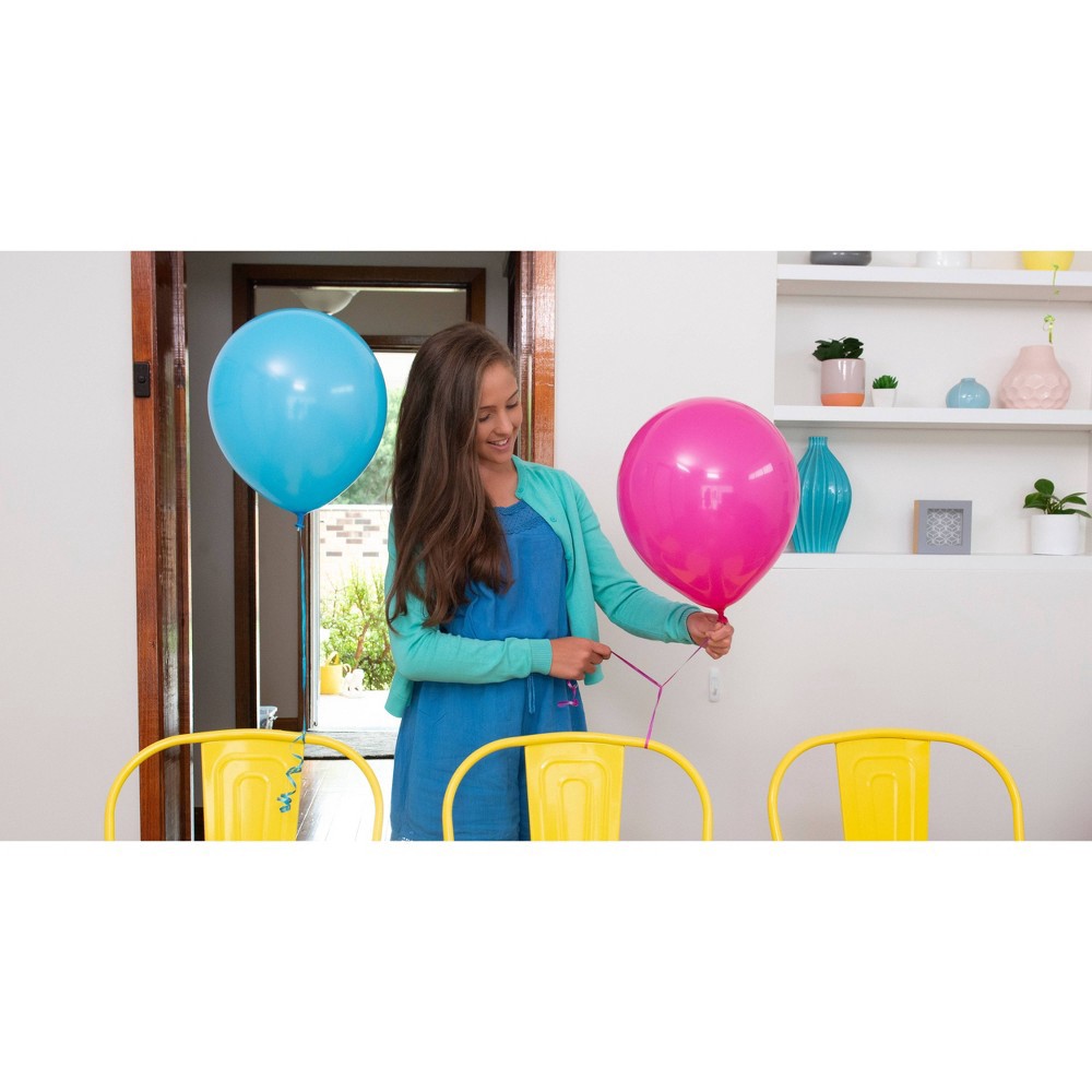 slide 6 of 10, Bunch O Balloons 40 Self Sealing Party Balloons With Portable Electric Air Pump - Gold by ZURU, 1 ct