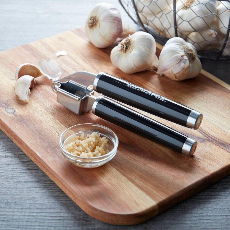 slide 3 of 4, KitchenAid Classic Garlic Press, 1 ct