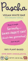 Pascha White Vegan Choc Bar