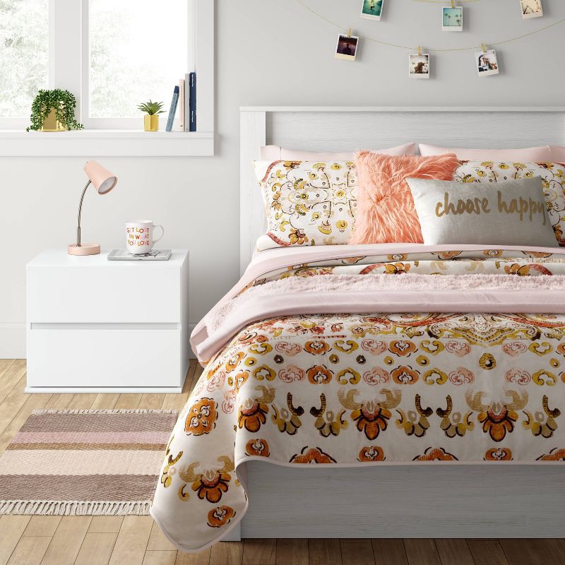 slide 2 of 4, 2 Drawer Modular Nightstand White - Room Essentials™, 1 ct