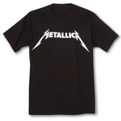 Merch Traffic Men's Metallica Short Sleeve Graphic T-Shirt - Black XXL