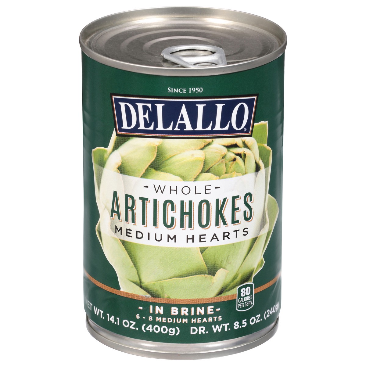 slide 4 of 4, DeLallo Artichoke Hearts, 13.75 oz