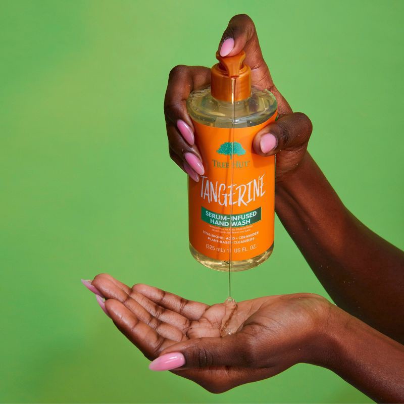 slide 5 of 11, Tree Hut Tangerine Serum-Infused Hand Wash - 11 fl oz, 11 fl oz