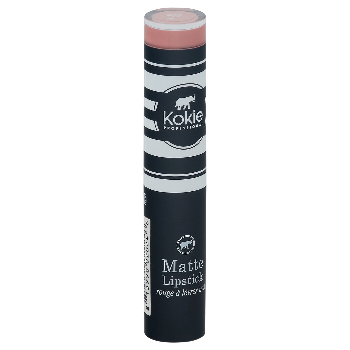 slide 2 of 11, Kokie Nude Peach LM59 Matte Lipstick 0.14 oz, 1 ct