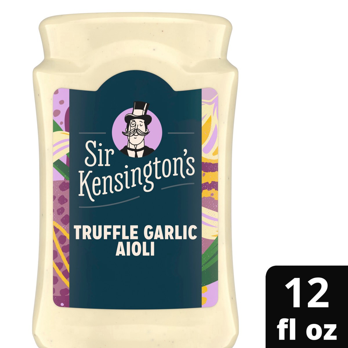 slide 1 of 21, Sir Kensington's Truffle Garlic Aioli Spread & Dressing - 12oz, 12 oz