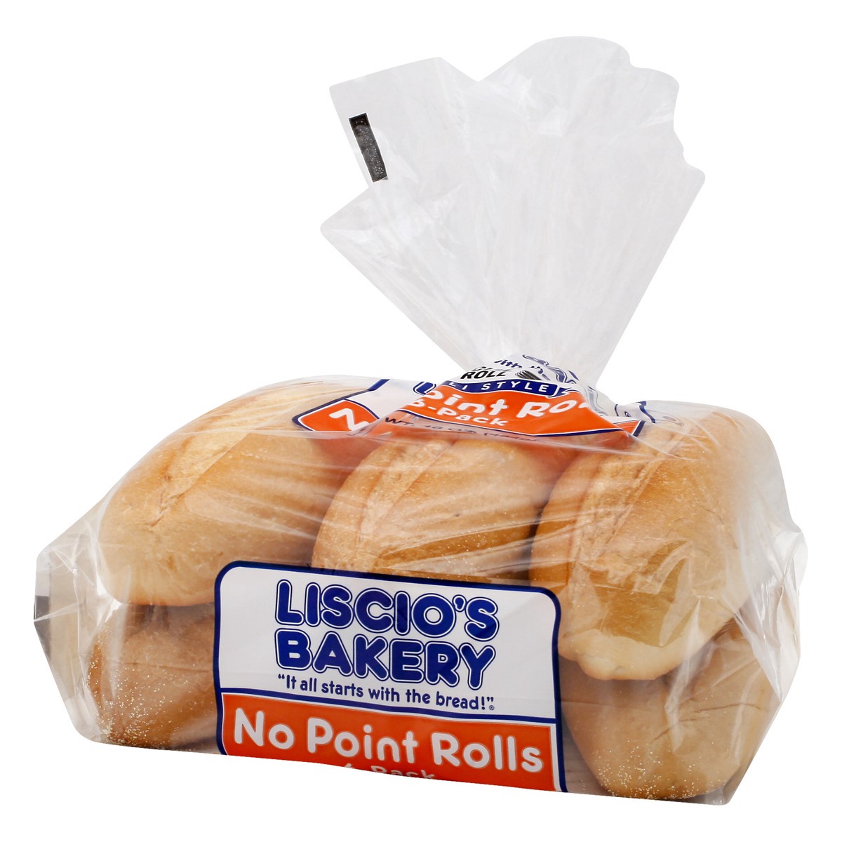 slide 10 of 12, Liscio's Bakery Deli Style 6 Pack No Point Rolls 6 ea, 6 ct