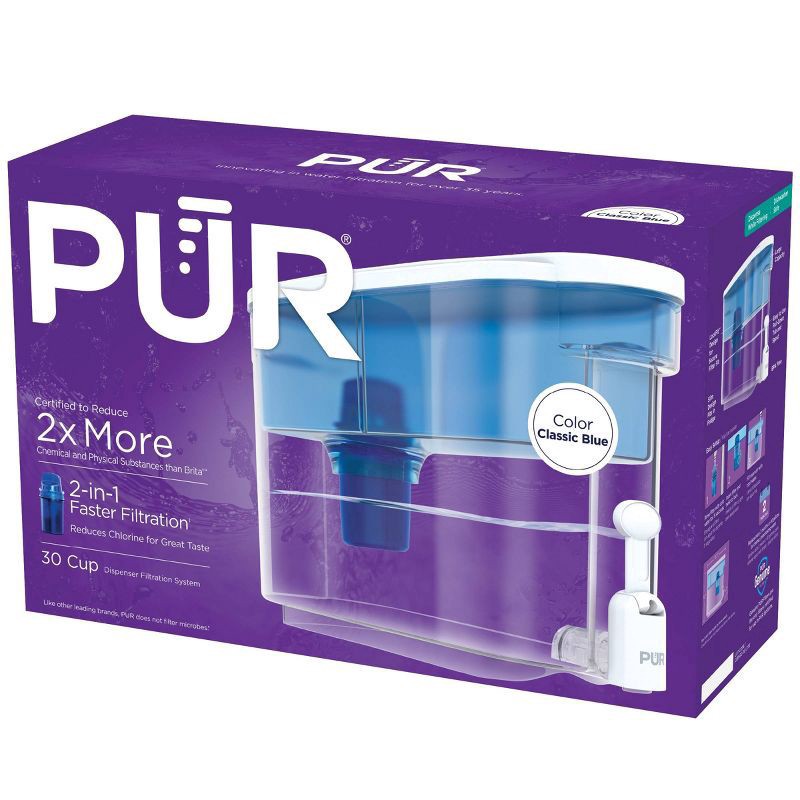 slide 9 of 11, PUR Water Filter Dispenser, 18 cup, 2 gal