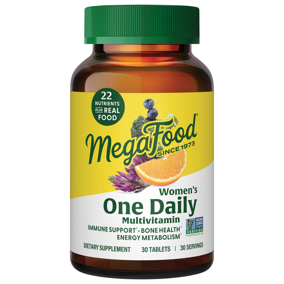 slide 1 of 6, MegaFood Women's One Daily Multivitamin, 30 Count, 30 ct