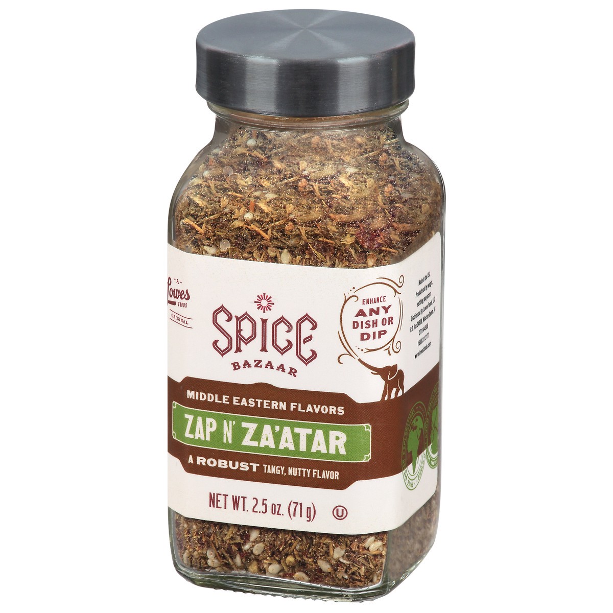 slide 5 of 13, Spice Bazaar Middle Eastern Flavors Zap N' Za'atar Seasoning, 2.5 oz