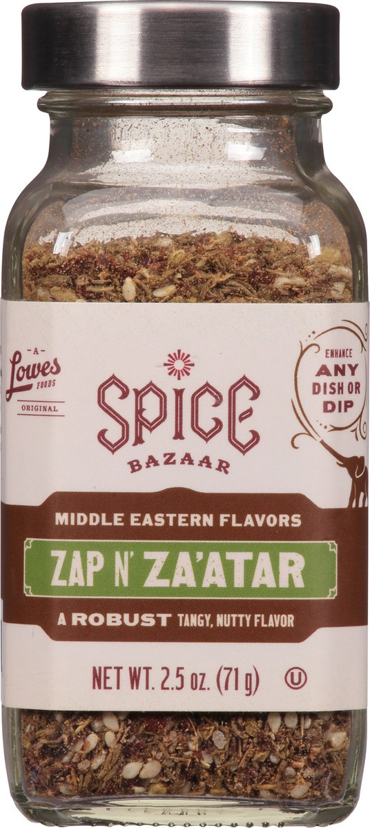 slide 1 of 13, Spice Bazaar Middle Eastern Flavors Zap N' Za'atar Seasoning, 2.5 oz