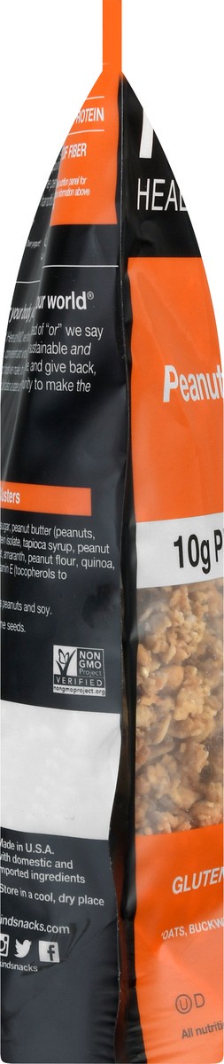 slide 4 of 9, KIND Healthy Grains Peanut Butter Granola Clusters, 11 oz