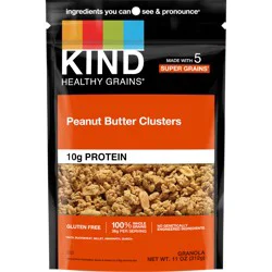 KIND Healthy Grains Peanut Butter Granola Clusters