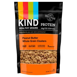 KIND Healthy Grains Protein Peanut Butter Whole Grain Clusters
