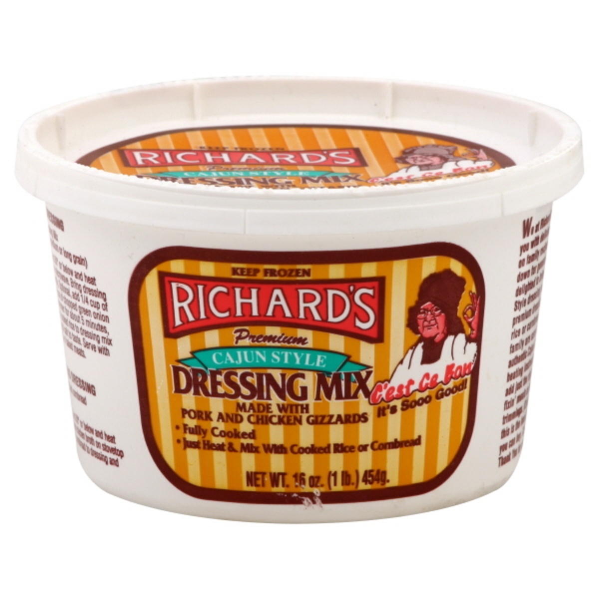 slide 1 of 1, Richard's Cajun Style Dressing Mix, 16 oz