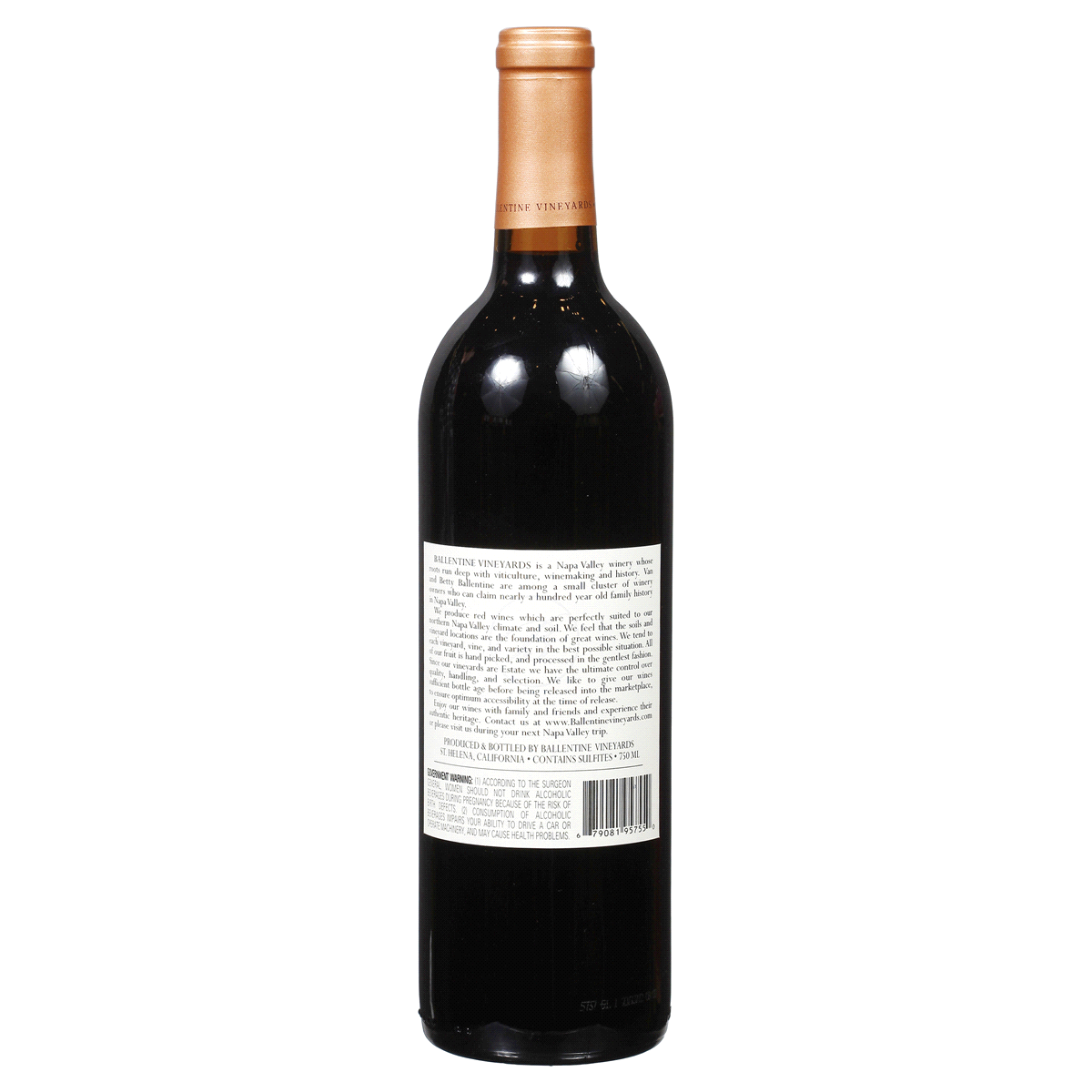 slide 2 of 5, Ballentine Merlot Pocai Vineyard, 750 ml
