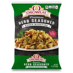 Oroweat Premium Herb Seasoned Cubed Stuffing, 12 oz
