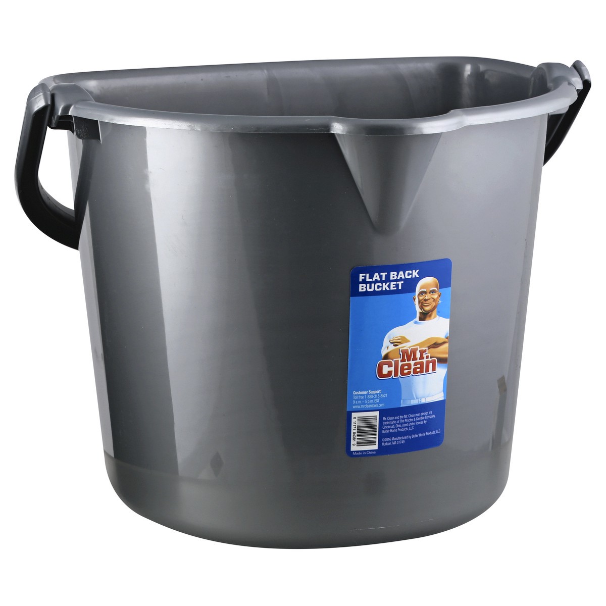 slide 9 of 9, Mr. Clean Flat Back Bucket, 1 ct