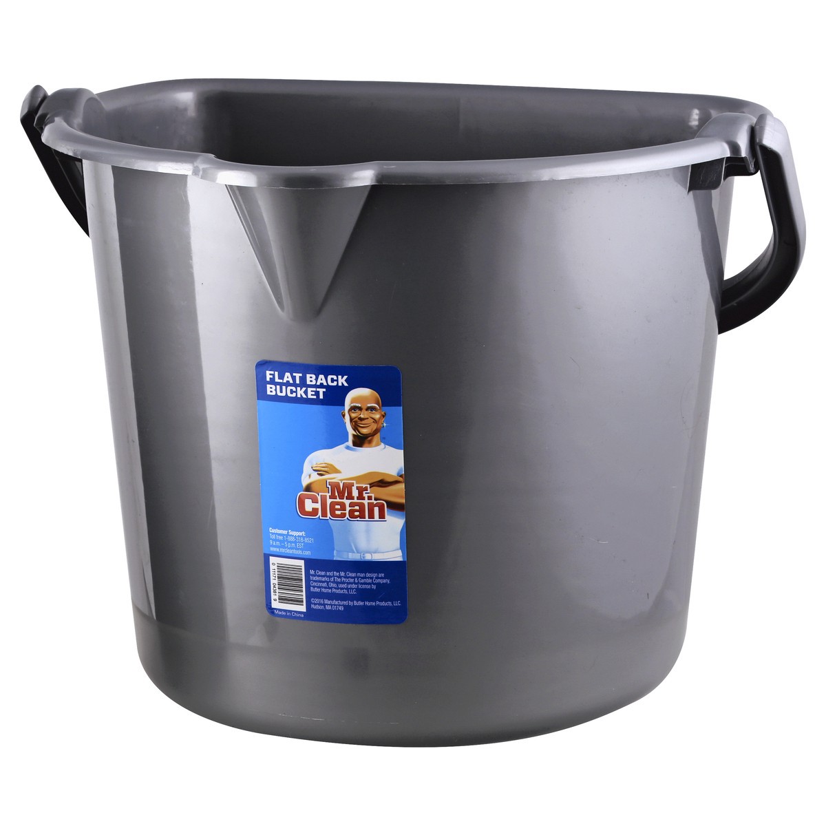 slide 5 of 9, Mr. Clean Flat Back Bucket, 1 ct