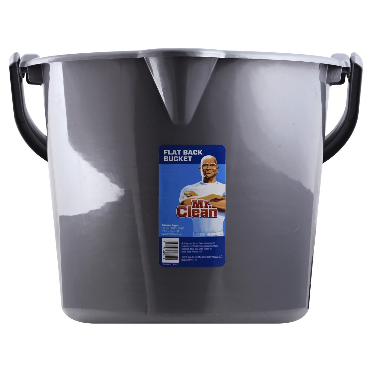 slide 1 of 9, Mr. Clean Flat Back Bucket, 1 ct