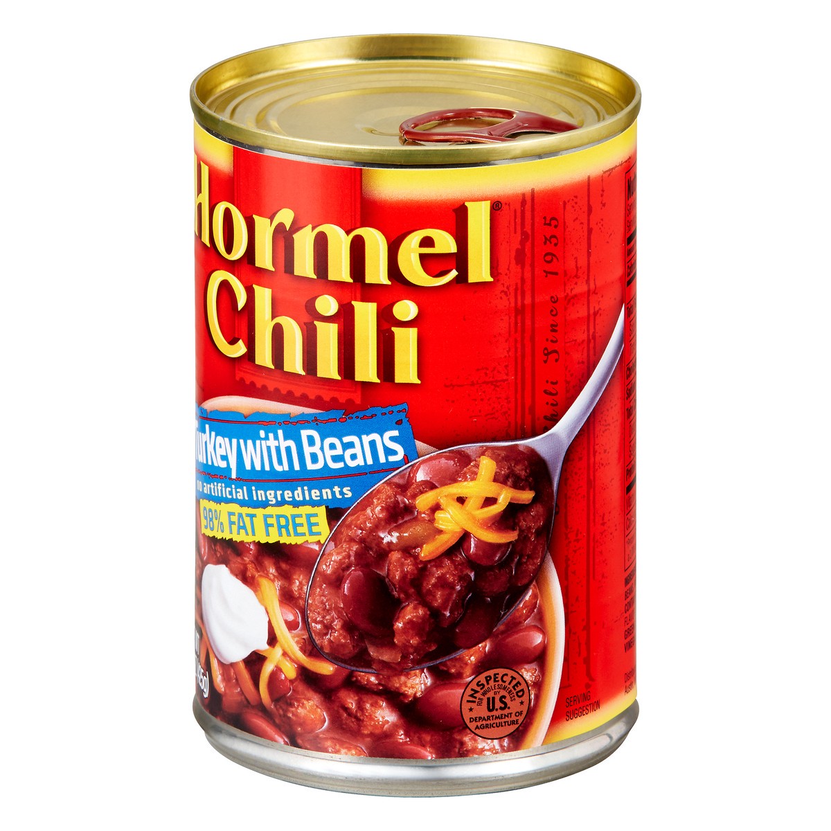 slide 2 of 9, Hormel Chili Turkey with Beans 15 oz, 15 oz