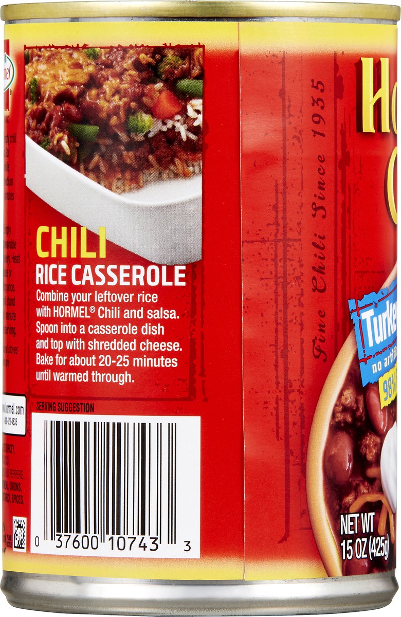 slide 6 of 9, Hormel Chili Turkey with Beans 15 oz, 15 oz