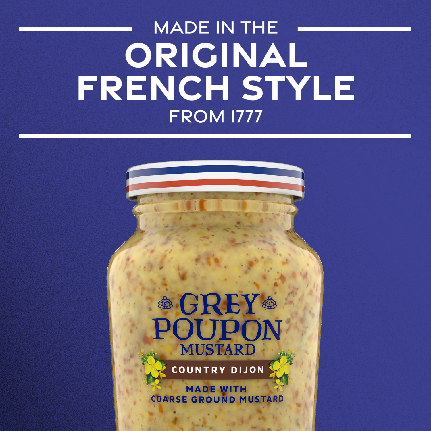 slide 2 of 5, Grey Poupon Country Dijon Mustard 8 oz, 8 oz