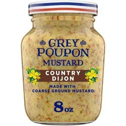 Grey Poupon Country Dijon Mustard 8 oz