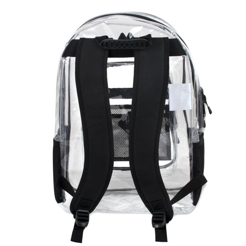 slide 4 of 6, Trailmaker Deluxe 18" Backpack - Clear, 1 ct