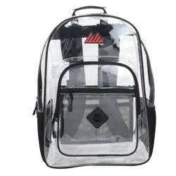 Trailmaker Deluxe 18" Backpack - Clear: PVC Vinyl, Middle & High School