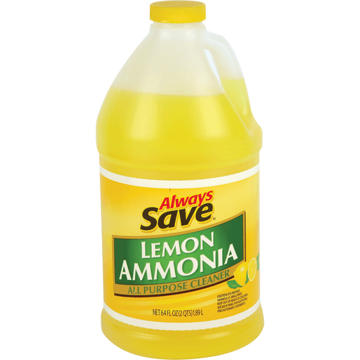 slide 1 of 1, Always Save Lemon Ammonia, 64 oz