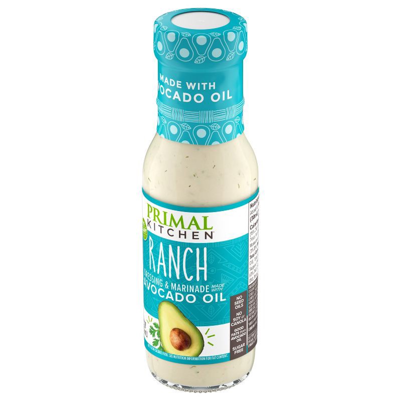 slide 5 of 8, Primal Kitchen Dairy-Free Ranch Dressing with Avocado Oil - 8 fl oz, 8 fl oz