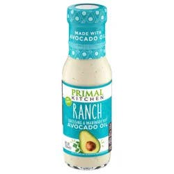 Primal Kitchen Dairy-Free Ranch Dressing with Avocado Oil - 8 fl oz