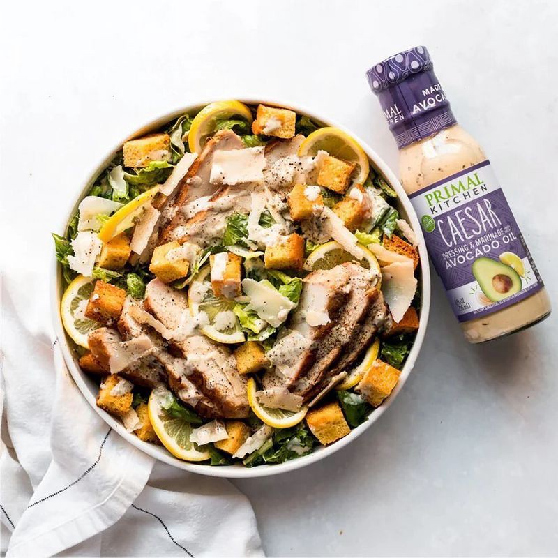 slide 3 of 9, Primal Kitchen Dairy-Free Caesar Dressing with Avocado Oil - 8 fl oz, 8 fl oz