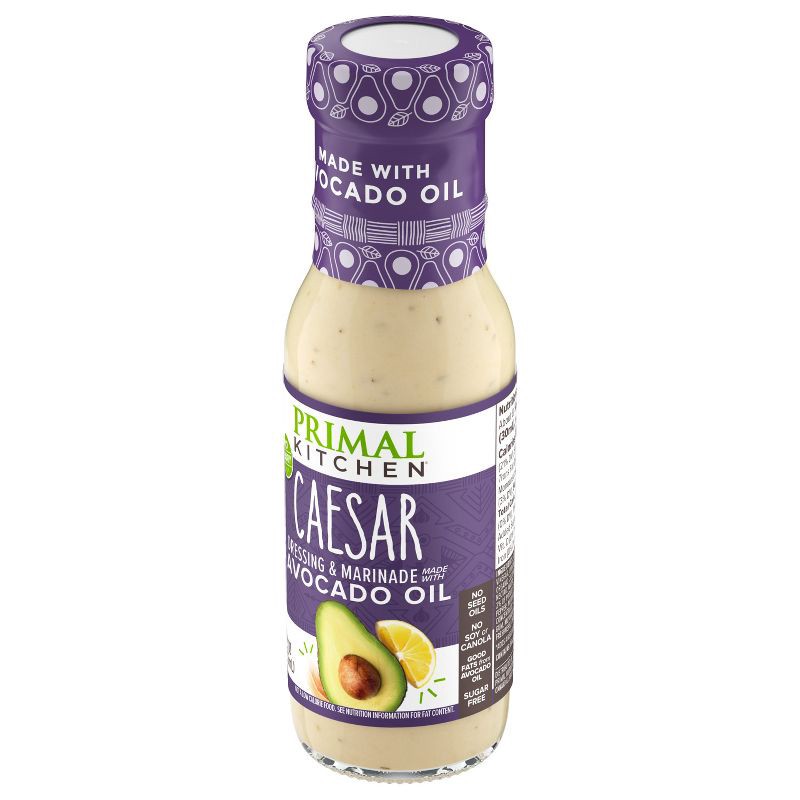 slide 5 of 12, Primal Kitchen Dairy-Free Caesar Dressing with Avocado Oil - 8 fl oz, 8 fl oz
