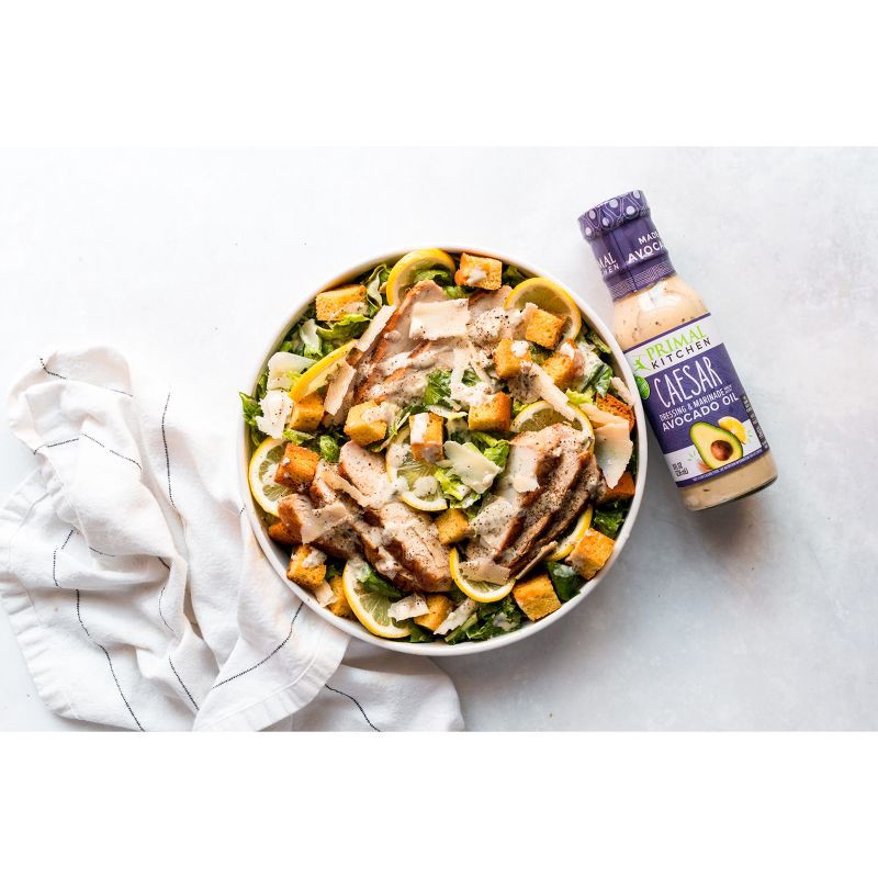 slide 11 of 12, Primal Kitchen Dairy-Free Caesar Dressing with Avocado Oil - 8 fl oz, 8 fl oz