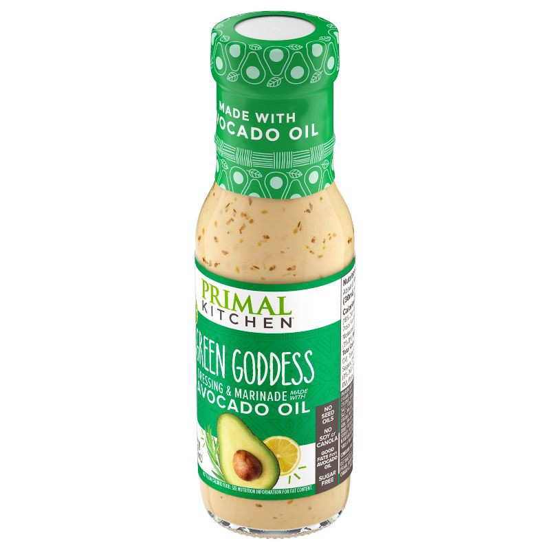 slide 7 of 9, Primal Kitchen Dairy-Free Green Goddess Dressing with Avocado Oil - 8fl oz, 8 fl oz