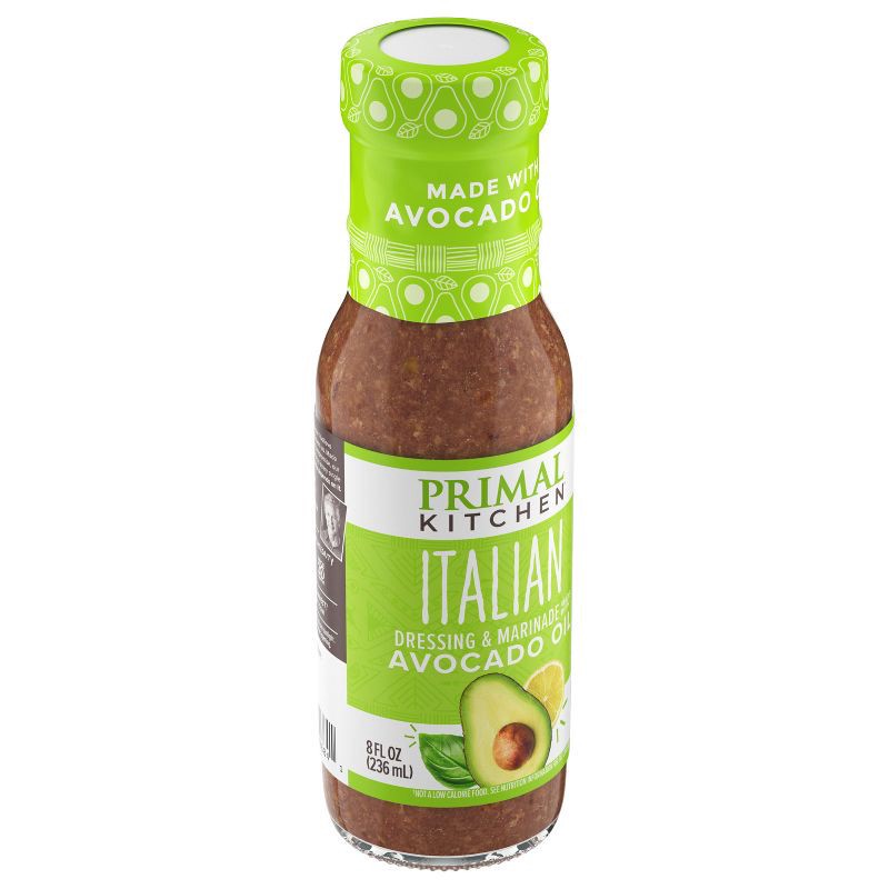 slide 4 of 8, Primal Kitchen Italian Vinaigrette with Avocado Oil - 8fl oz, 8 fl oz