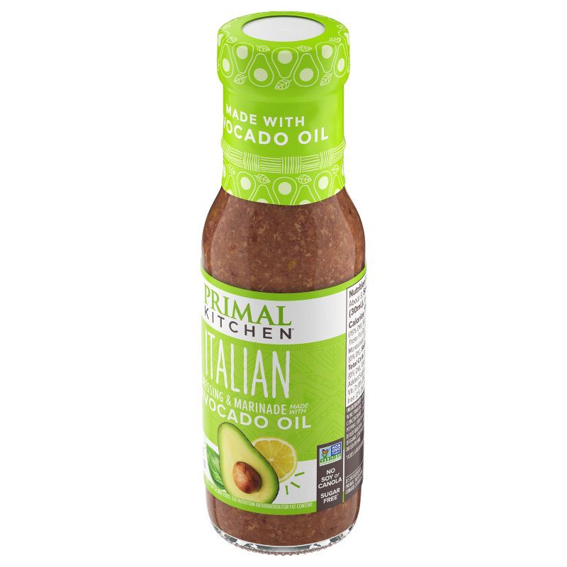 slide 5 of 8, Primal Kitchen Italian Vinaigrette with Avocado Oil - 8fl oz, 8 fl oz