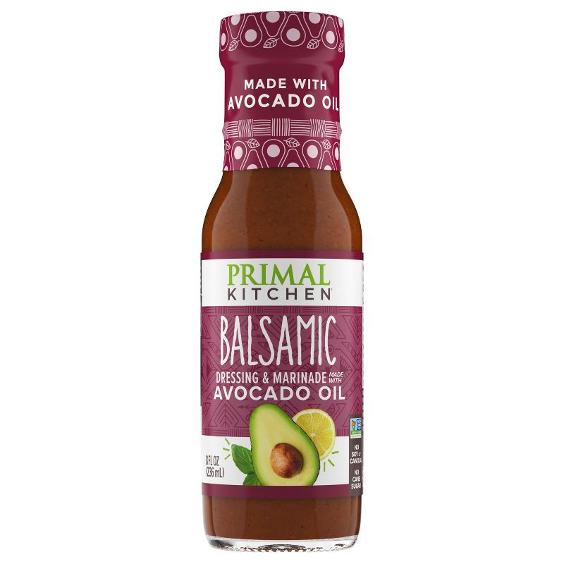 slide 6 of 8, Primal Kitchen Balsamic Vinaigrette with Avocado Oil - 8fl oz, 8 fl oz