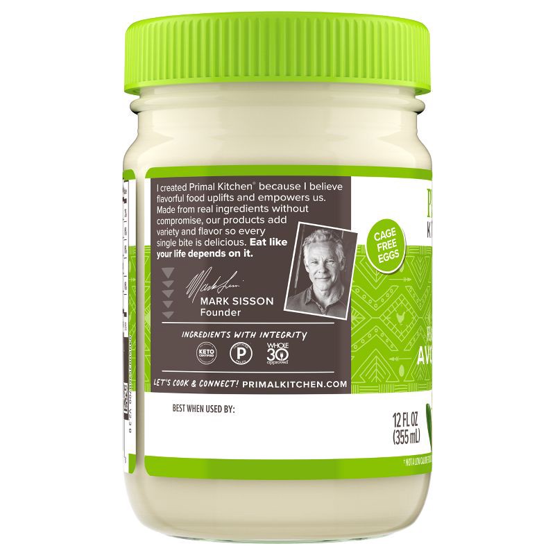 slide 3 of 7, Primal Kitchen Mayo with Avocado Oil - 12 fl oz, 12 fl oz