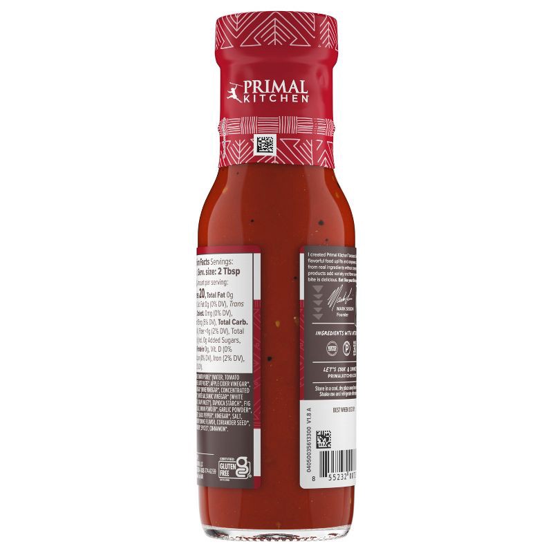 slide 3 of 8, Primal Kitchen Organic and Unsweetened Classic BBQ Sauce - 8.5oz, 8.5 oz
