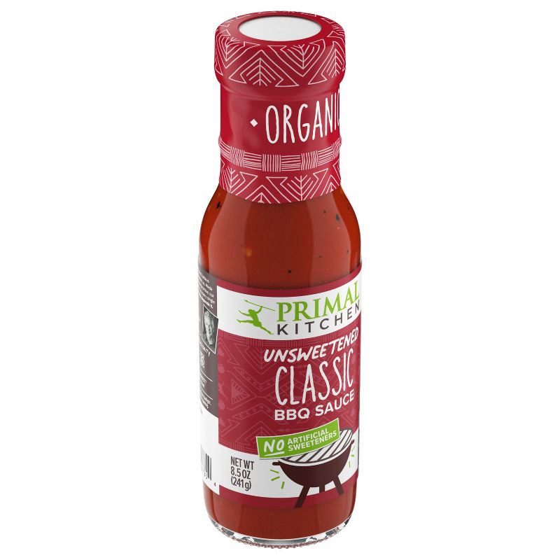 slide 4 of 8, Primal Kitchen Organic and Unsweetened Classic BBQ Sauce - 8.5oz, 8.5 oz