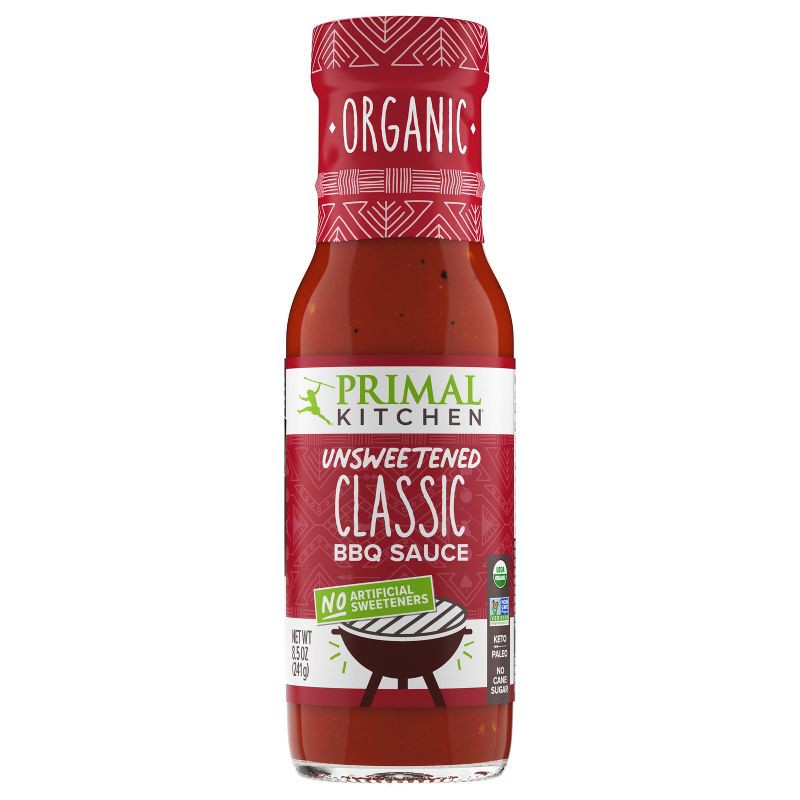 slide 6 of 8, Primal Kitchen Organic and Unsweetened Classic BBQ Sauce - 8.5oz, 8.5 oz
