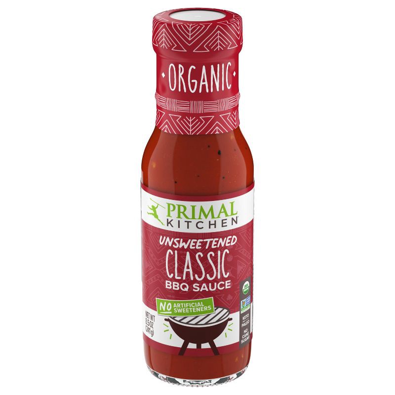 slide 1 of 8, Primal Kitchen Organic and Unsweetened Classic BBQ Sauce - 8.5oz, 8.5 oz